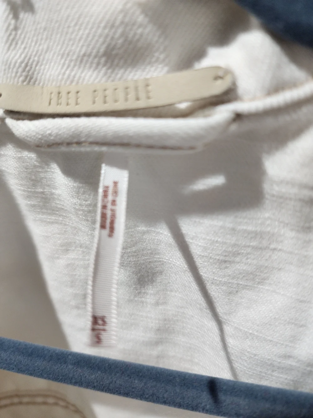 Ecru Denim Jacket - Classic Button-Front - Picture 2 of 6